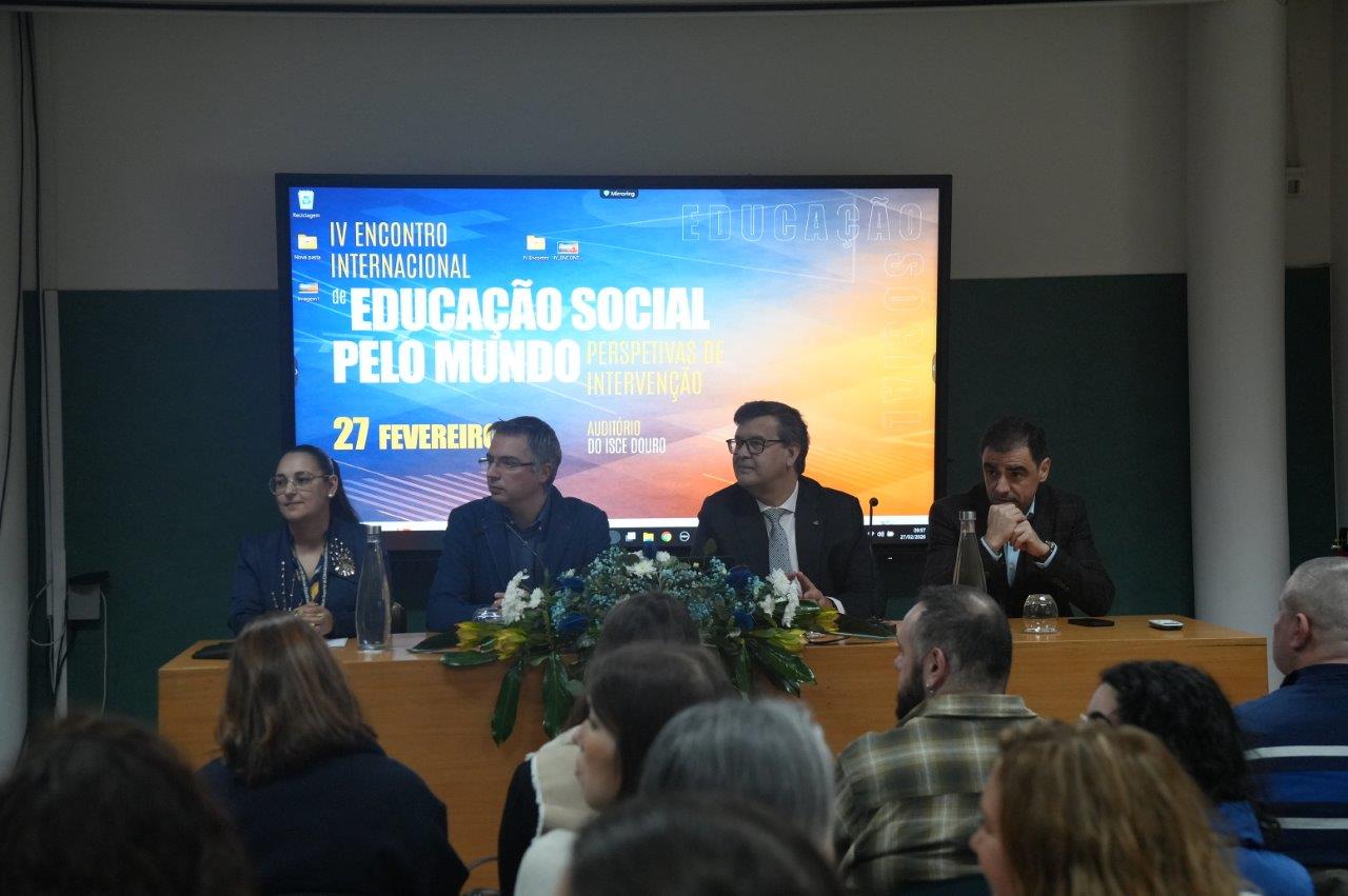 Encontro Internacional de Educadores Sociais pelo Mundo trouxe especialistas da Educação Social espalhados pele mundo até ao ISCE Douro