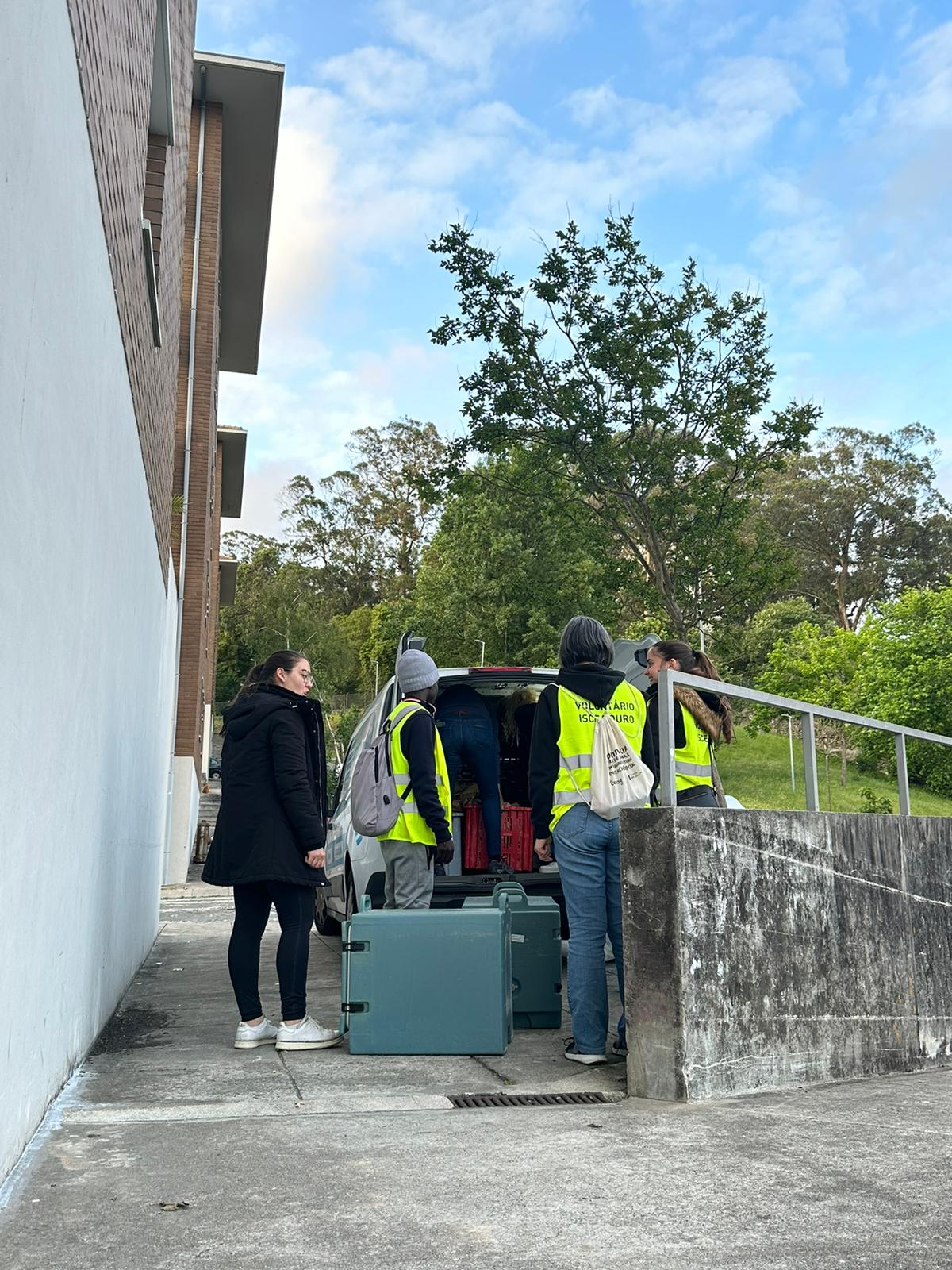 Voluntariado em ação no Porto