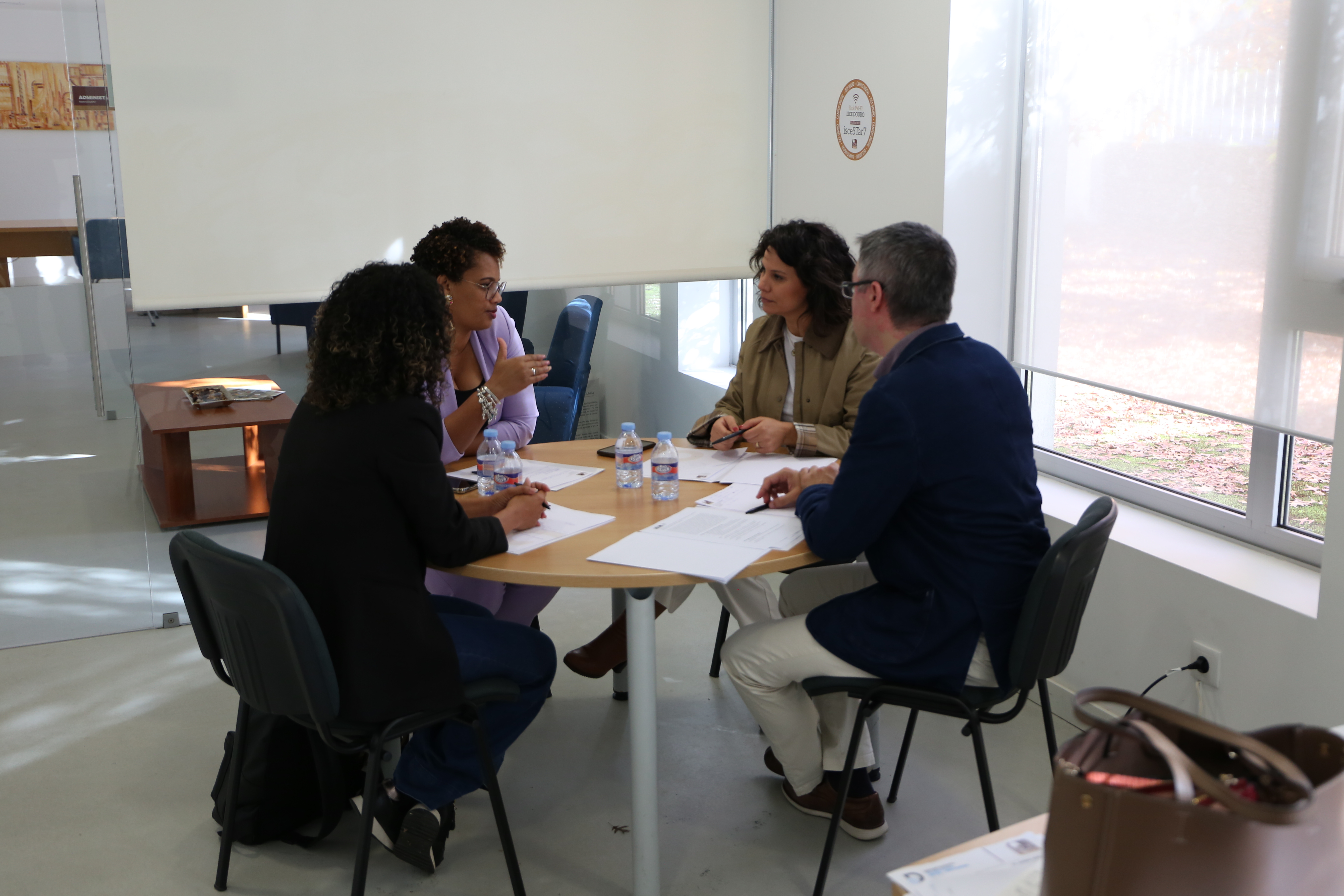 Vereadora da Educação da Câmara Municipal da Boa Vista visitou o ISCE Douro