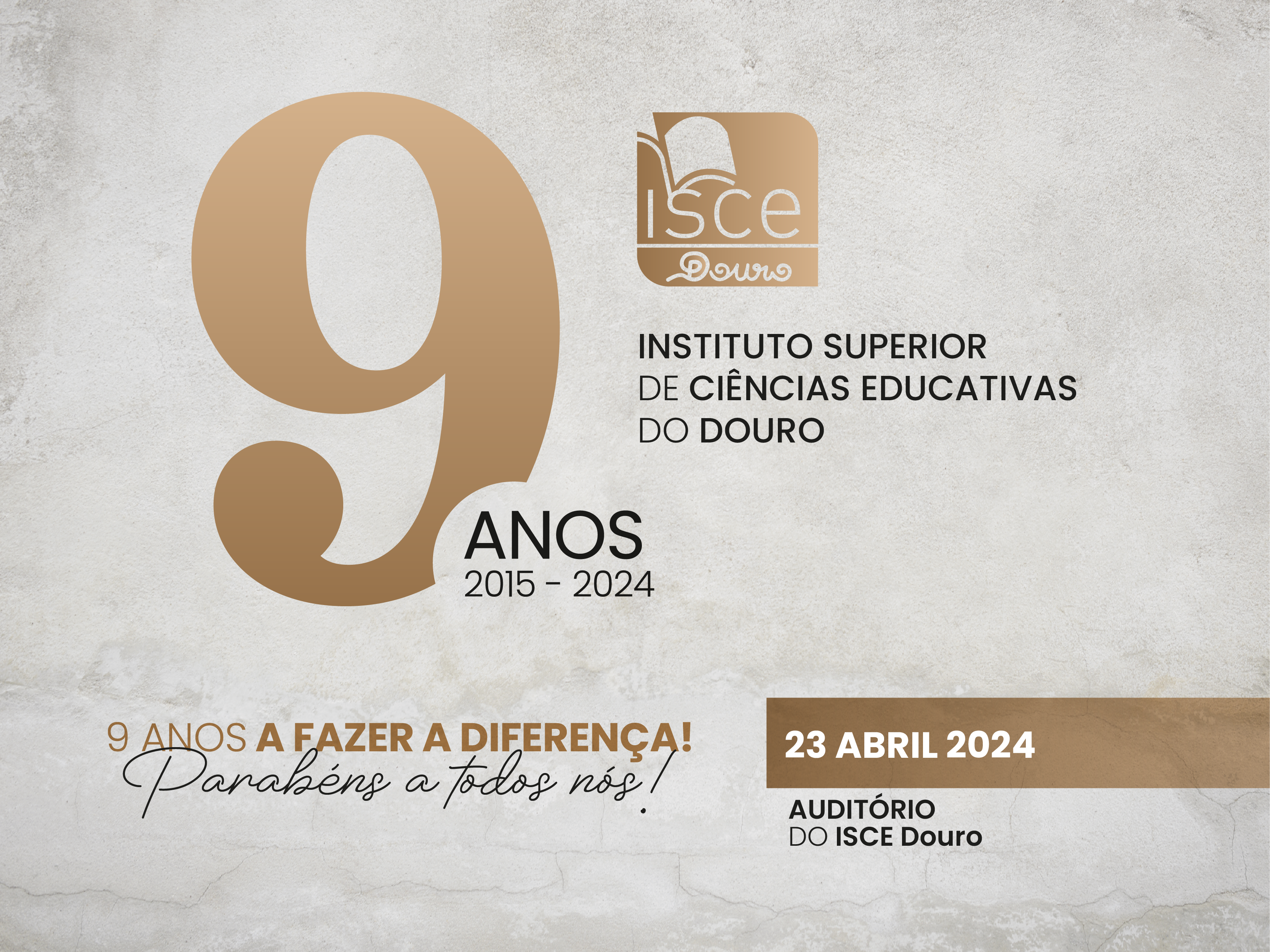 ISCE Douro celebra 9 anos de excelência em Penafiel