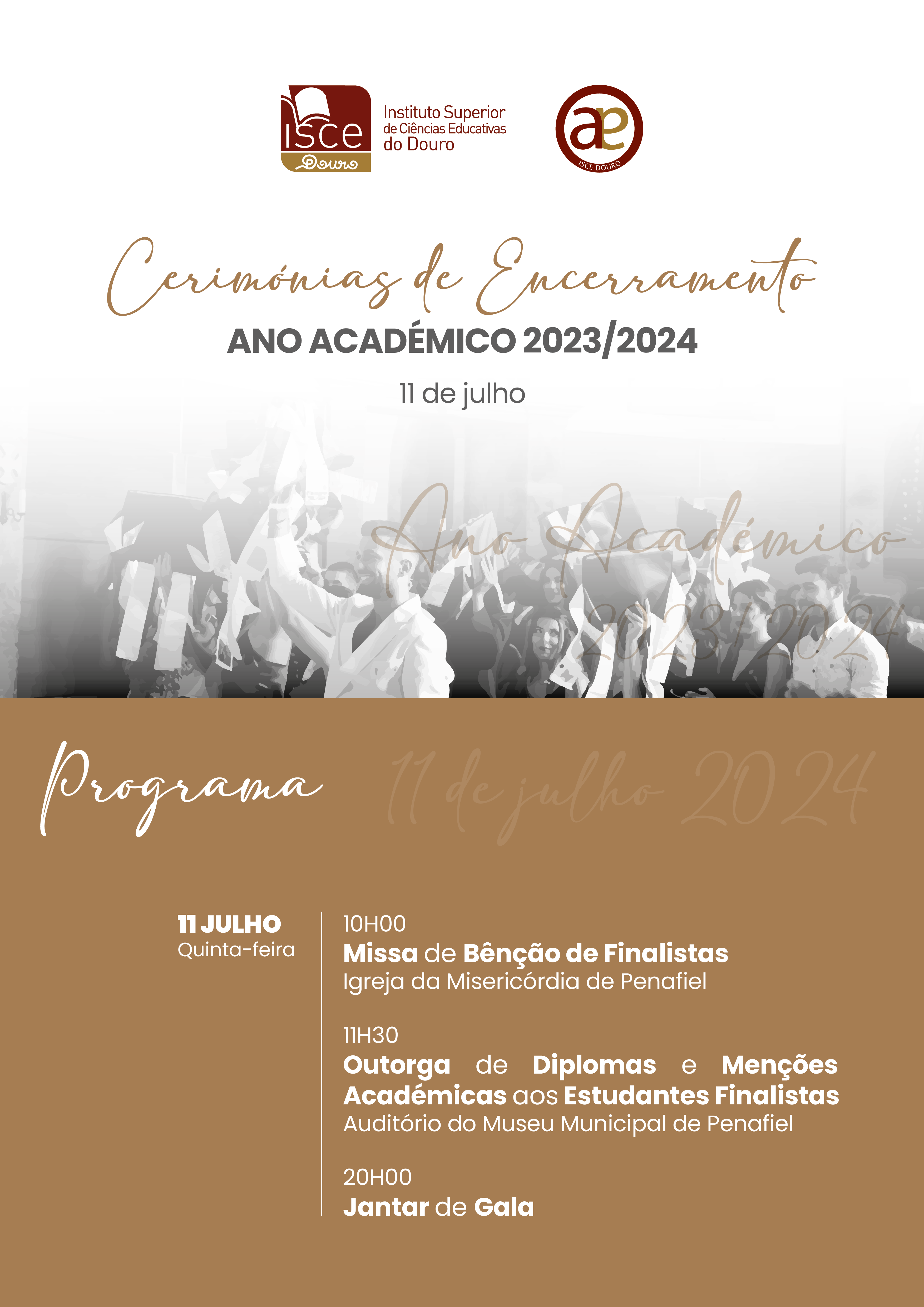Cerimónias de Encerramento do Ano Académico 2023/2024