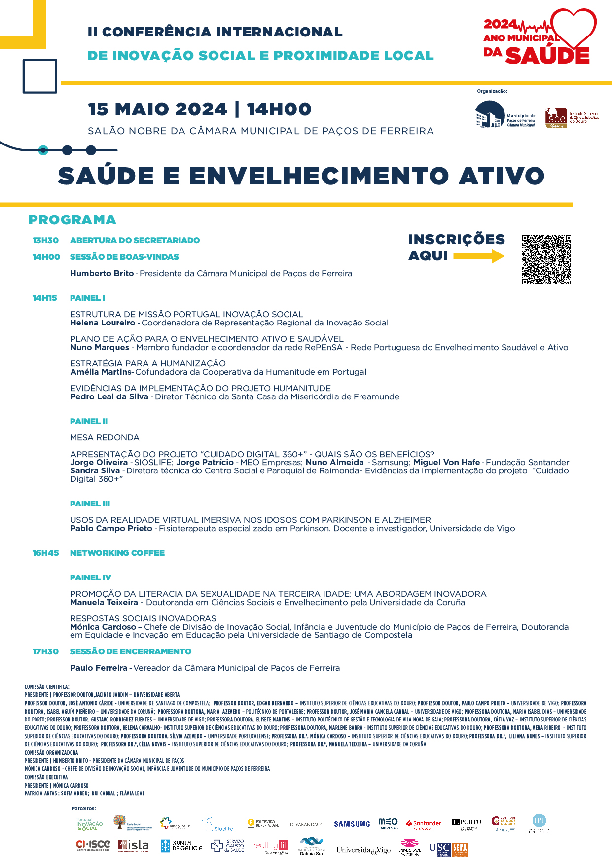 ISCE Douro participa na II Conferência Internacional de Inovação Social e Proximidade Local
