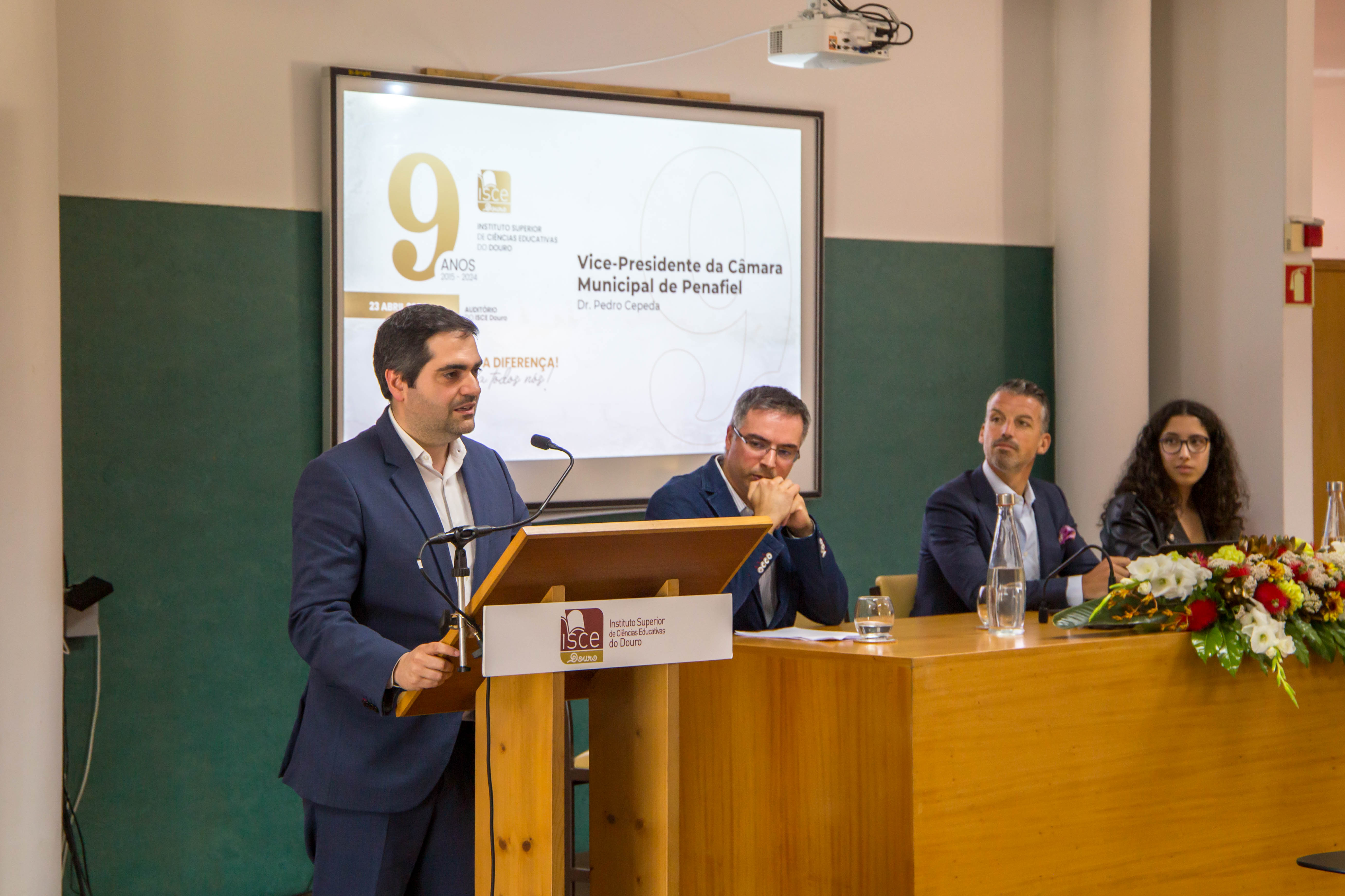Sessão Comemorativa do 9.º Aniversário do ISCE Douro