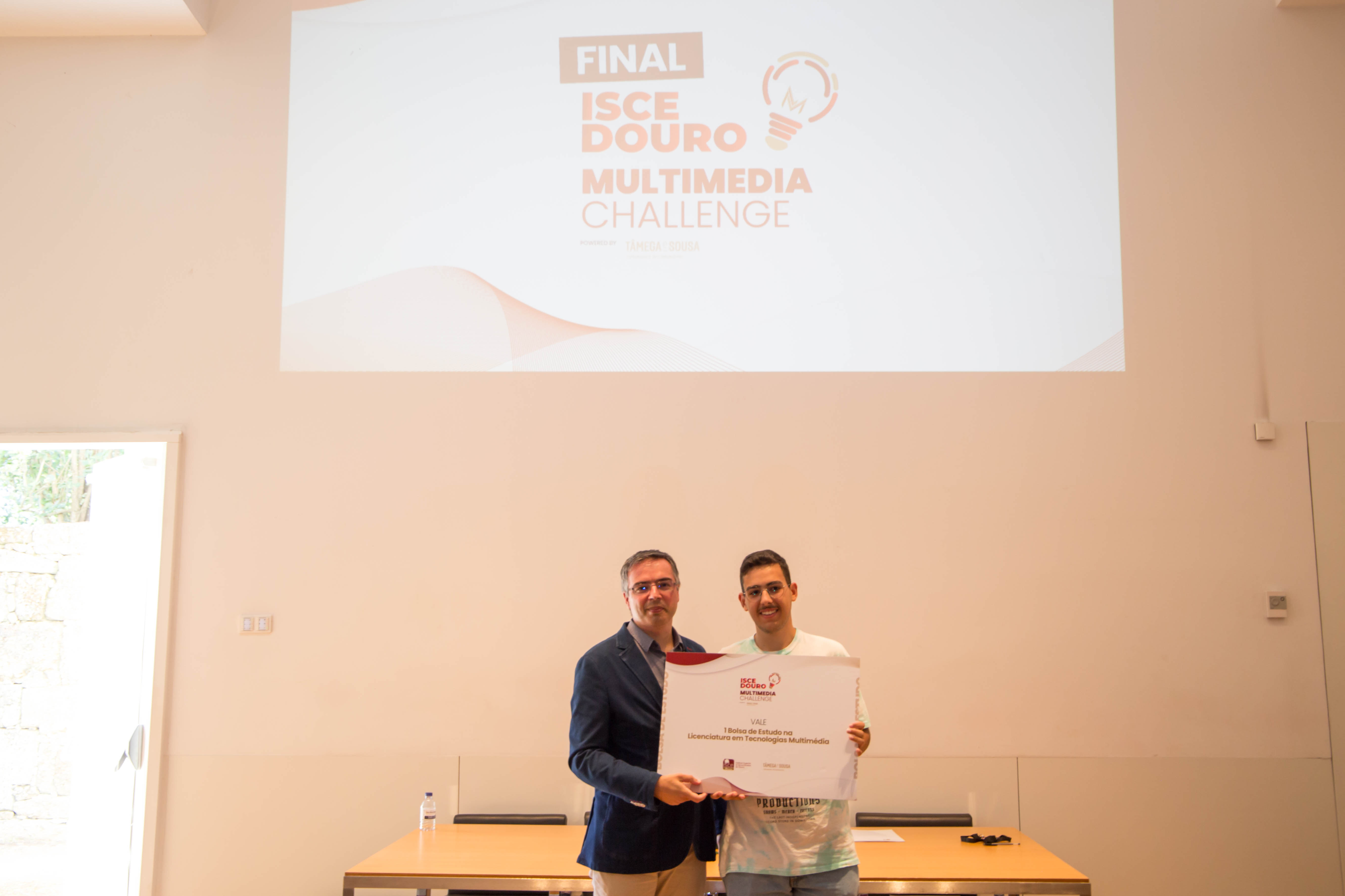 Final da 1.ª Edição do ISCE Douro Multimedia Challenge Powered by CIM Tâmega e Sousa