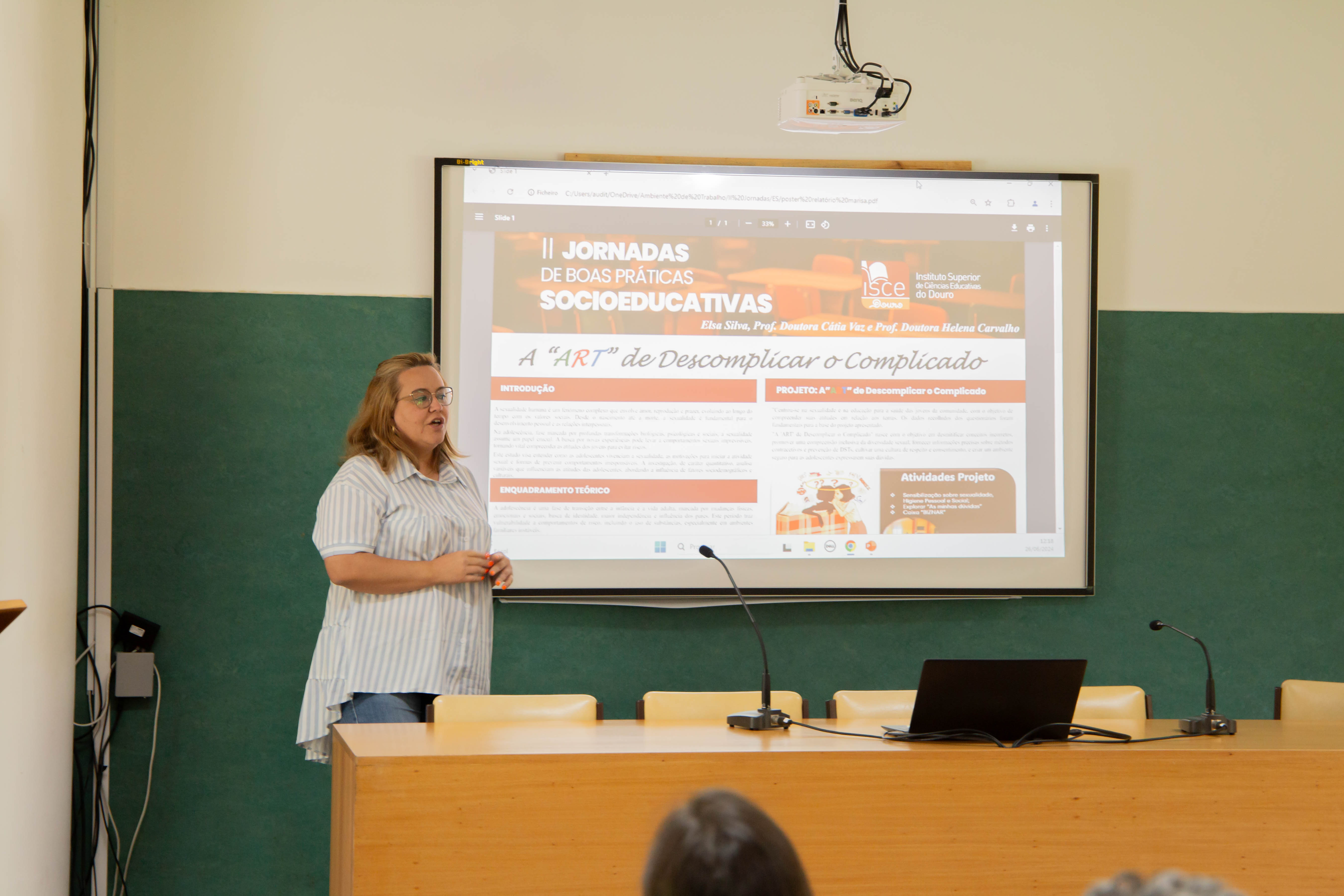 ISCE Douro recebeu as II Jornadas de Boas Práticas Socioeducativas