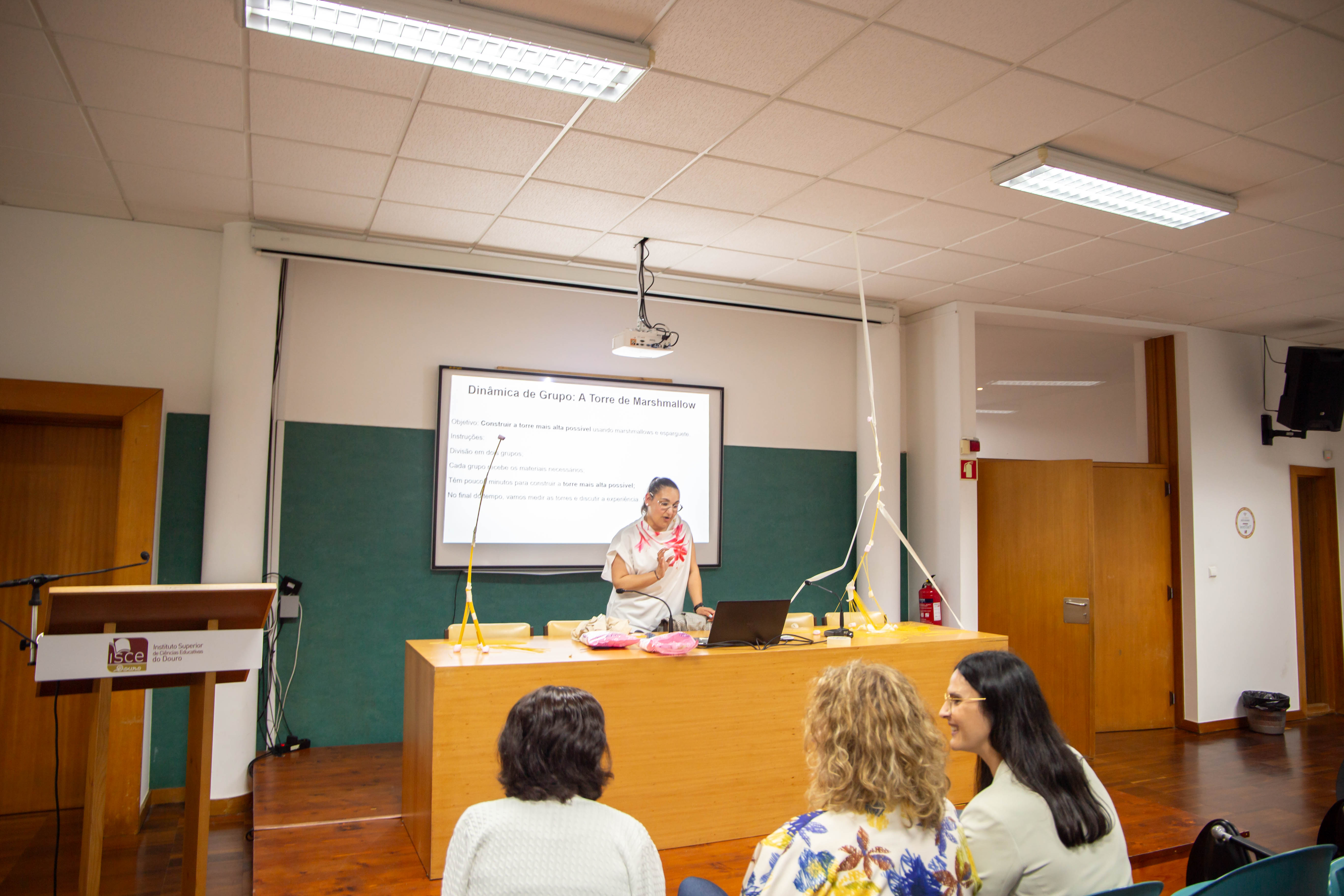 Saberes D' Ouro recebeu a conversa "A importância do trabalho em equipa"