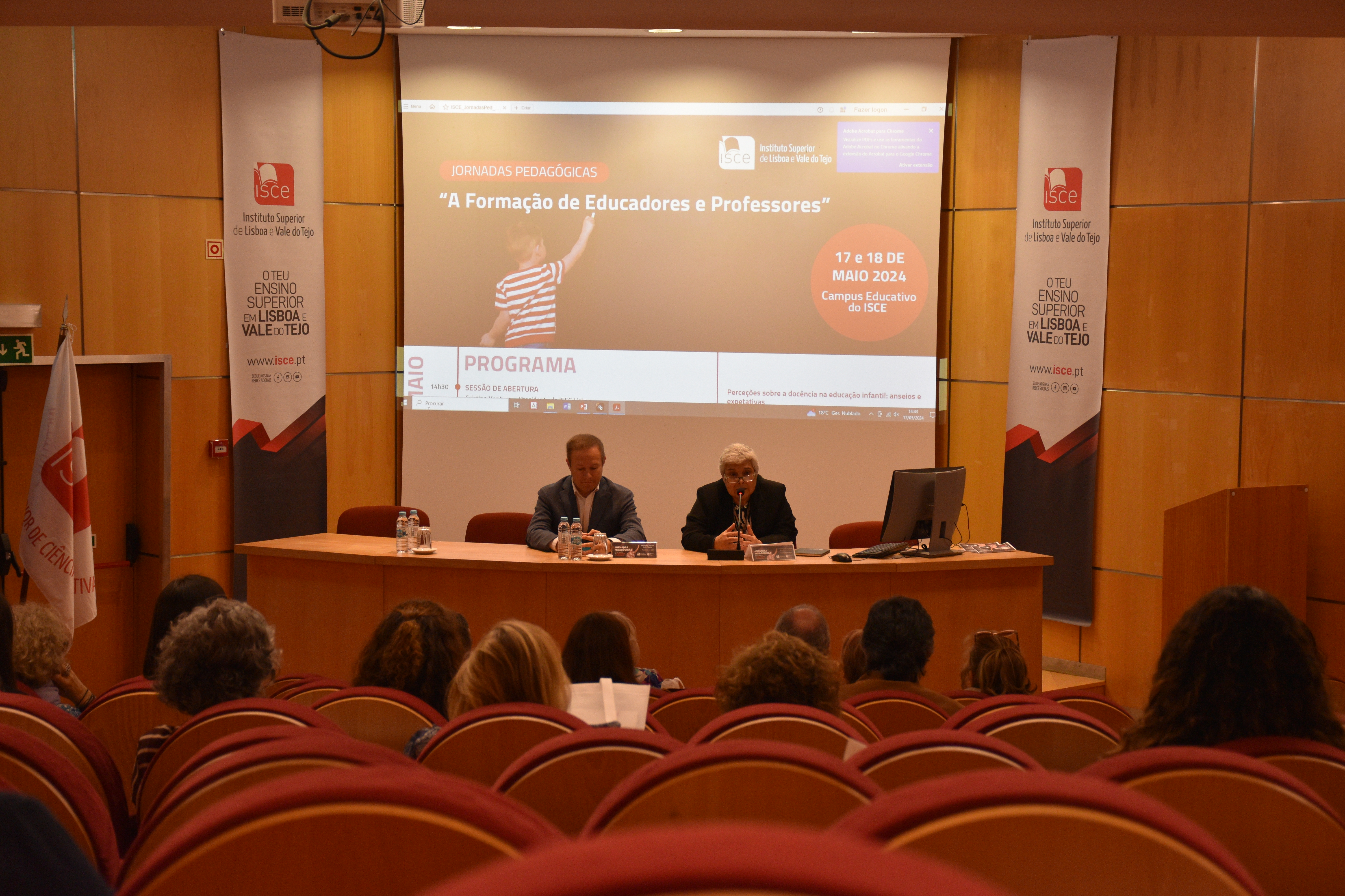 Jornadas Pedagógicas “A Formação de Educadores e Professores”