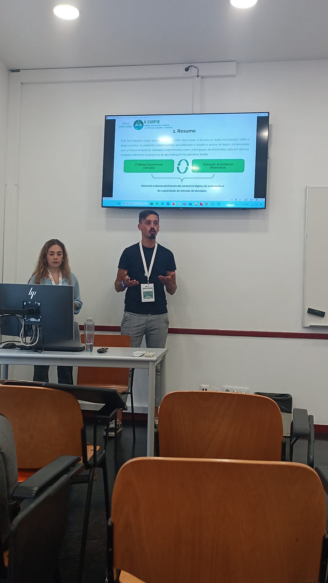 Estudantes de Mestrado em Educação do ISCE participam no II Colóquio Internacional de Reflexão sobre Práticas Integradas em Educação