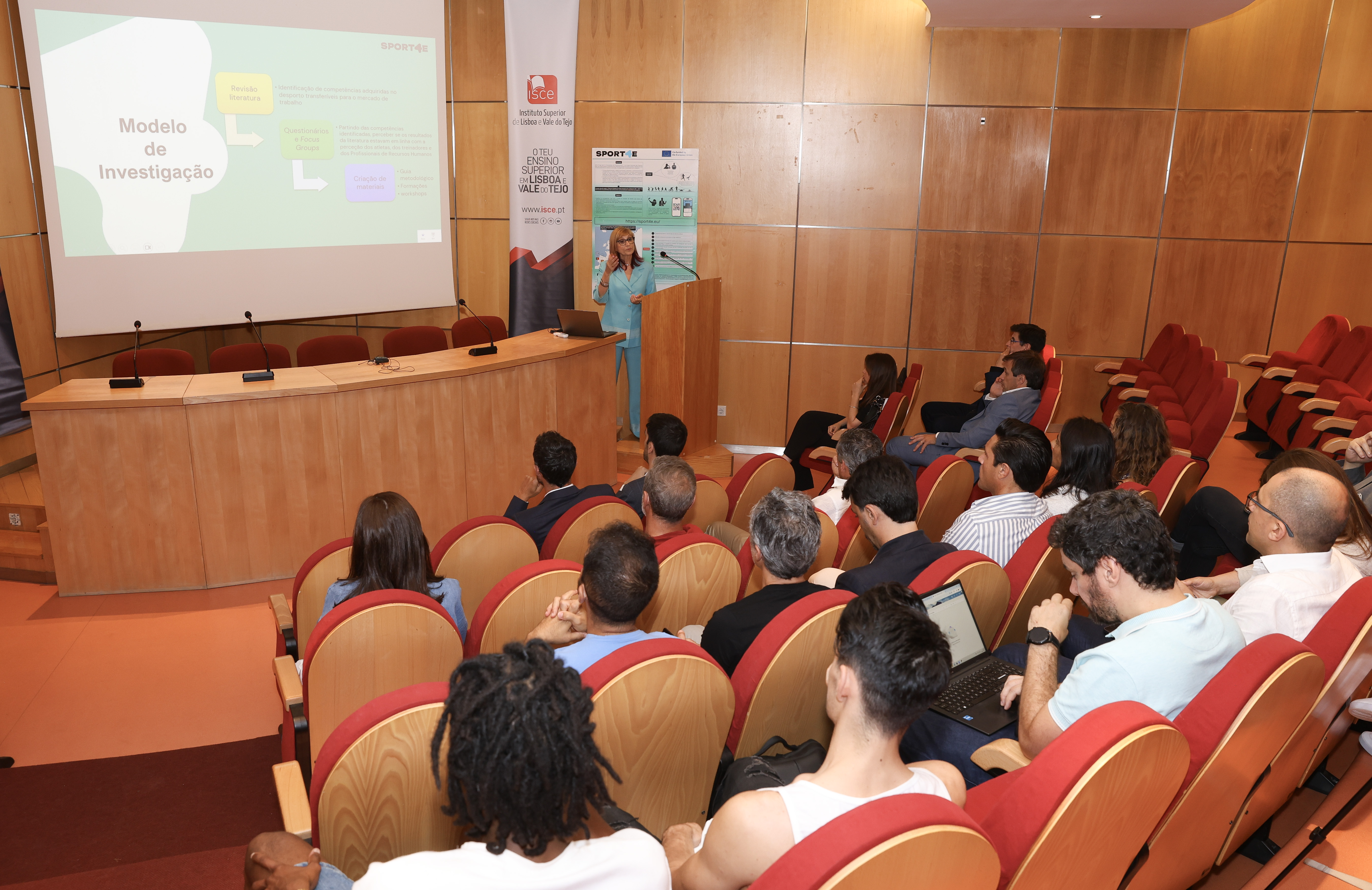 ISCE acolheu a Conferência Internacional do Projeto Sport4E