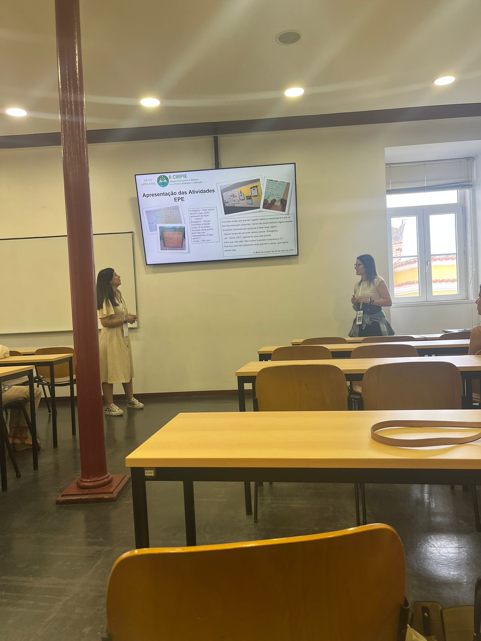 Estudantes de Mestrado em Educação do ISCE participam no II Colóquio Internacional de Reflexão sobre Práticas Integradas em Educação