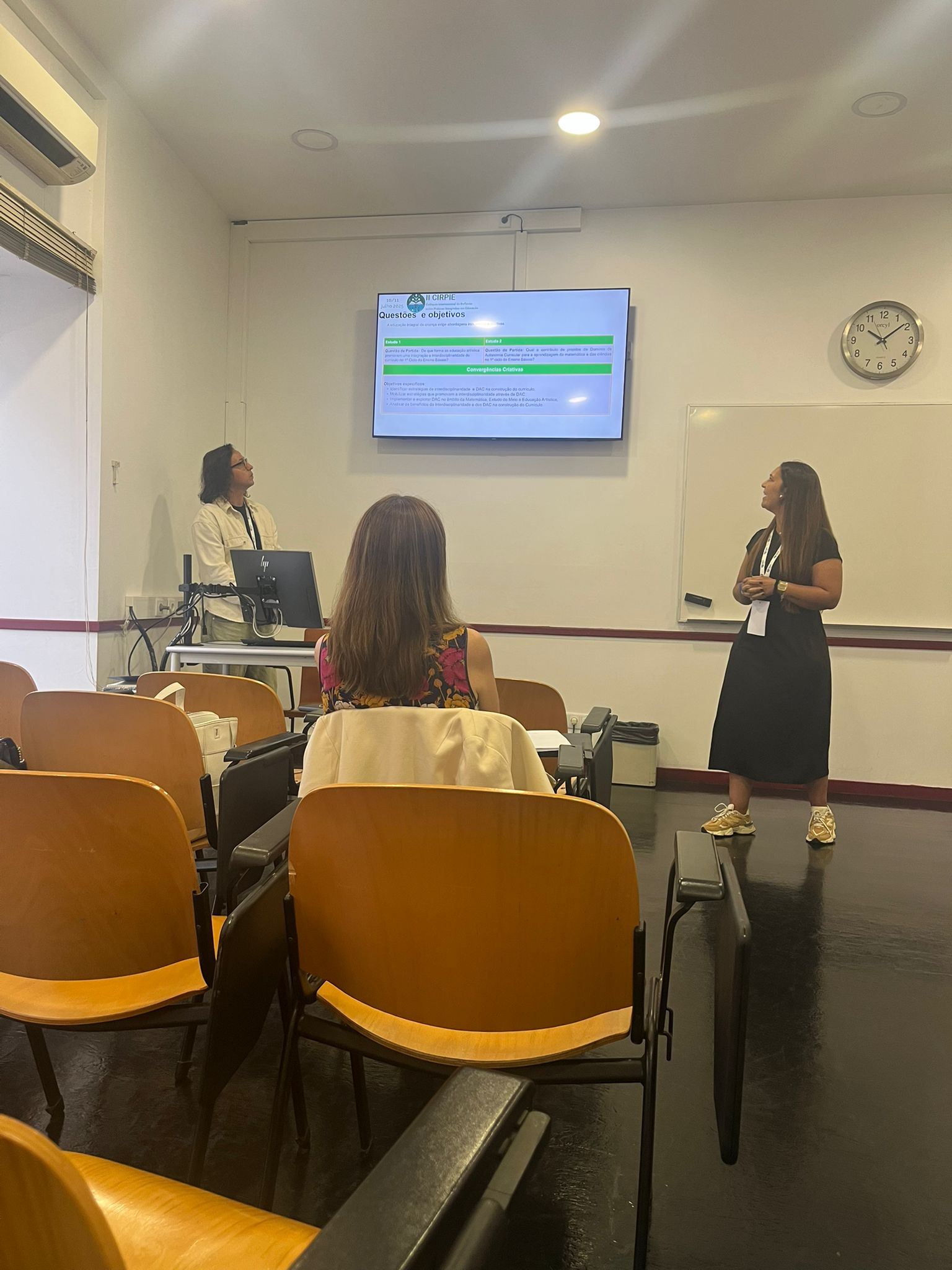 Estudantes de Mestrado em Educação do ISCE participam no II Colóquio Internacional de Reflexão sobre Práticas Integradas em Educação