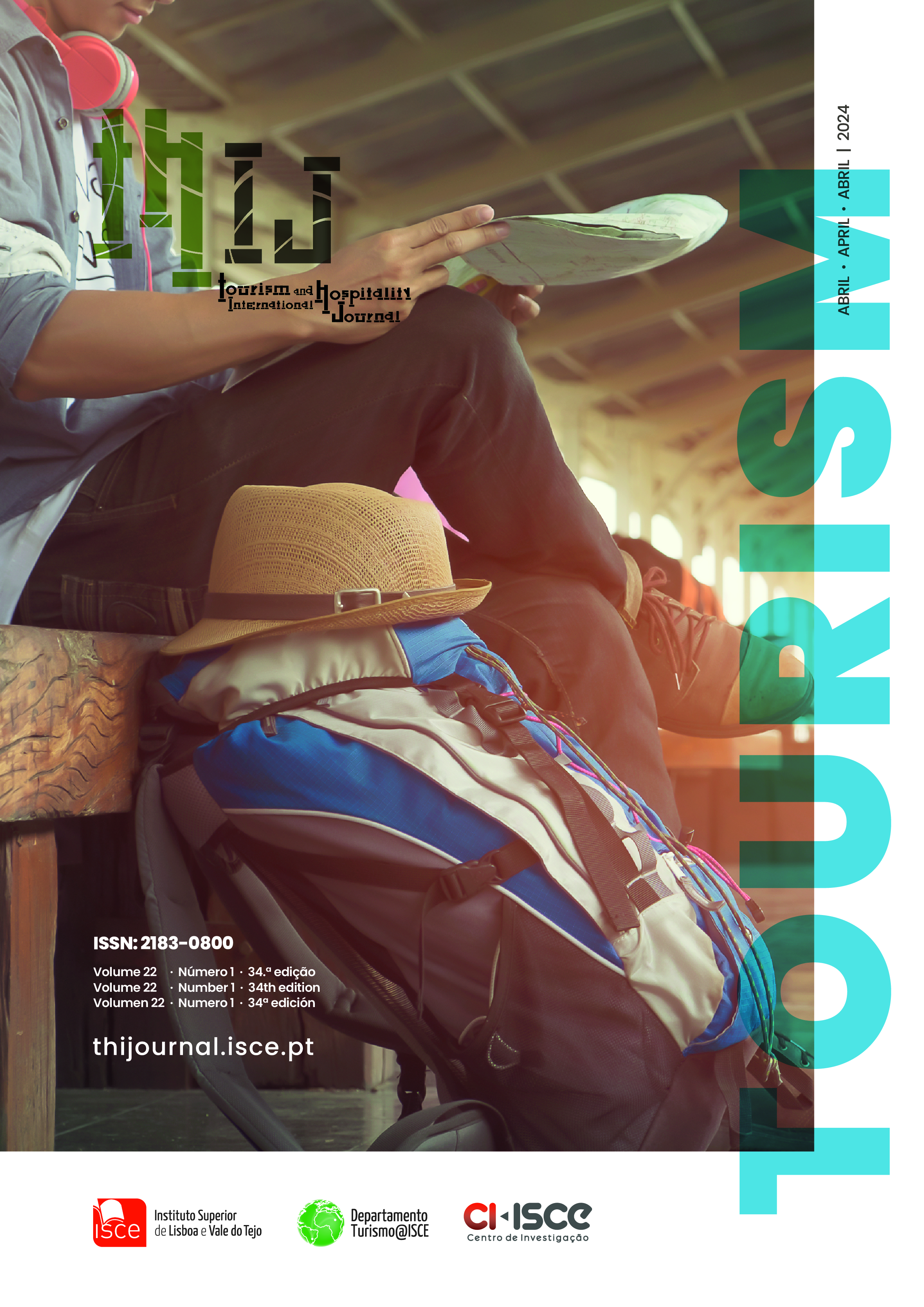 Nova edição da Tourism and Hospitality International Journal já está disponível