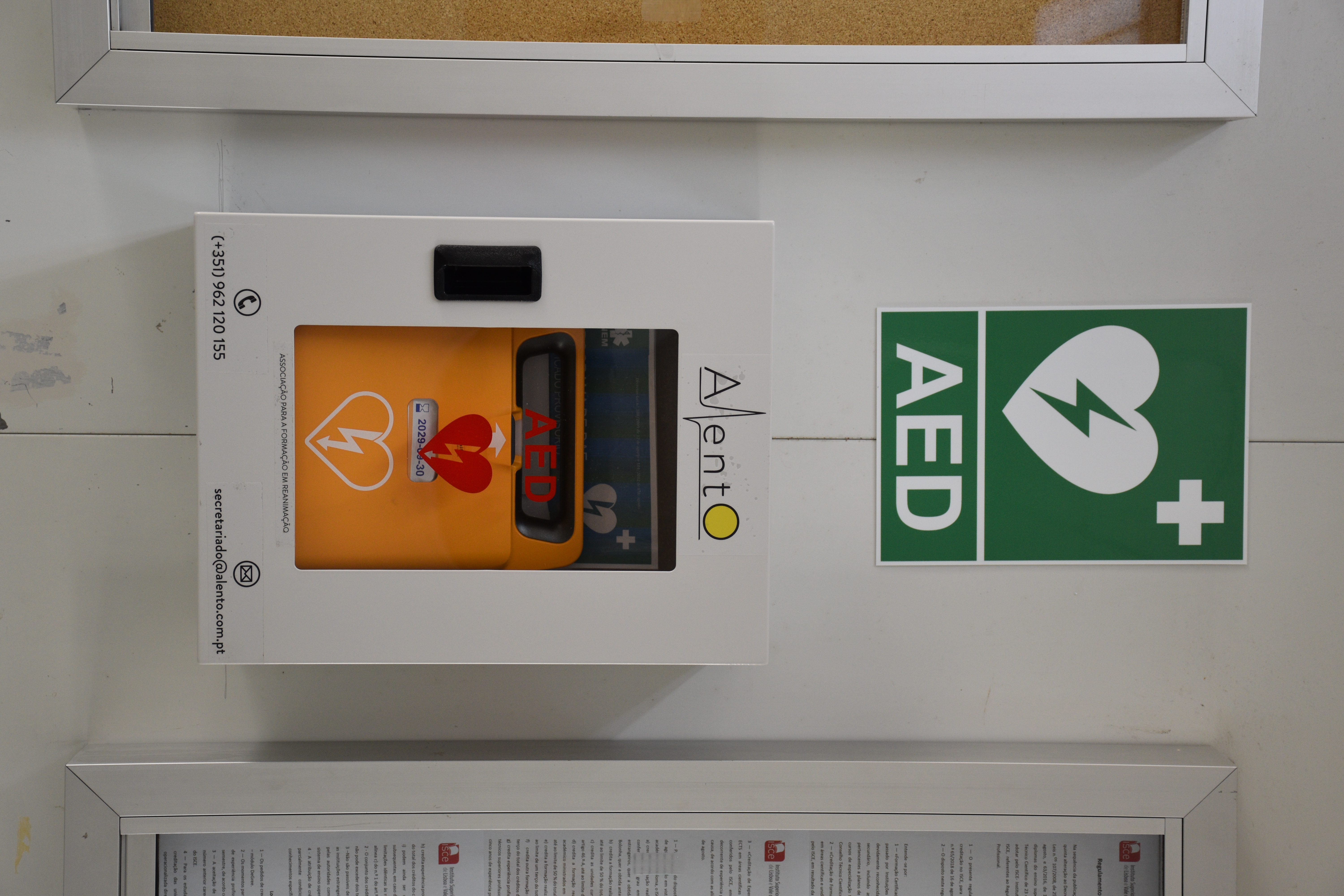 ISCE implementa programa de desfibrilhação automática externa