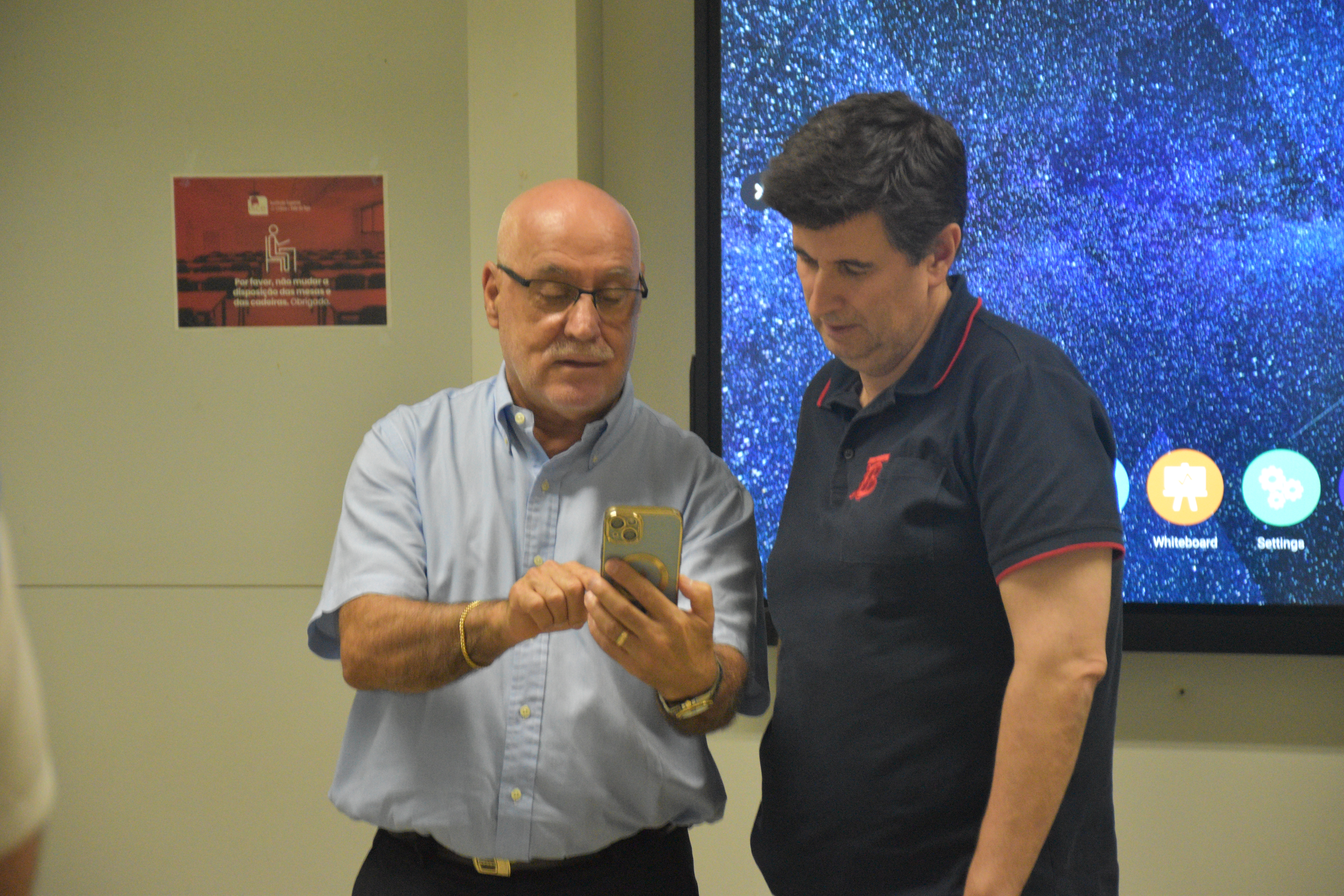 Professor Nelo Vingada dinamizou aula no ISCE