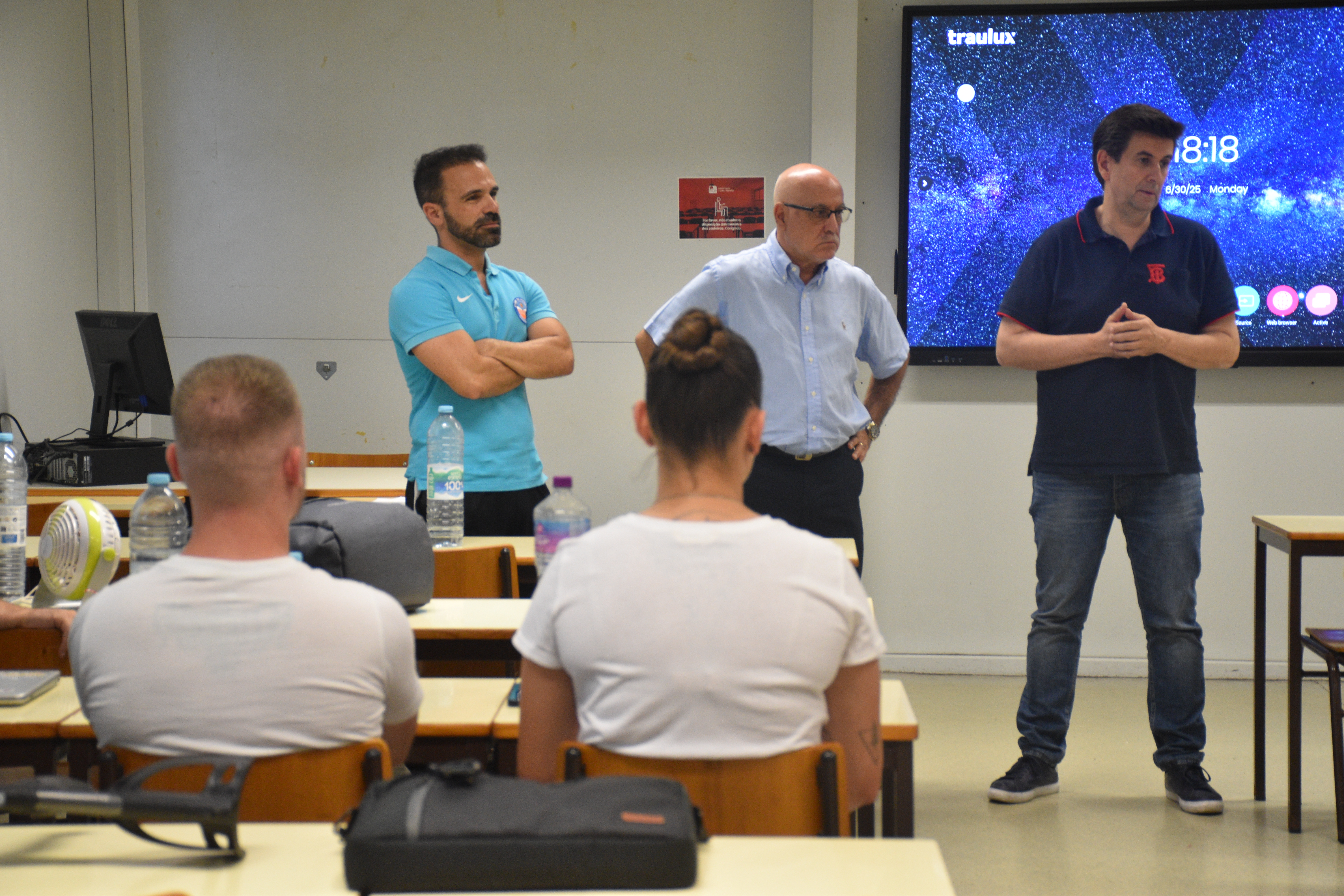 Professor Nelo Vingada dinamizou aula no ISCE