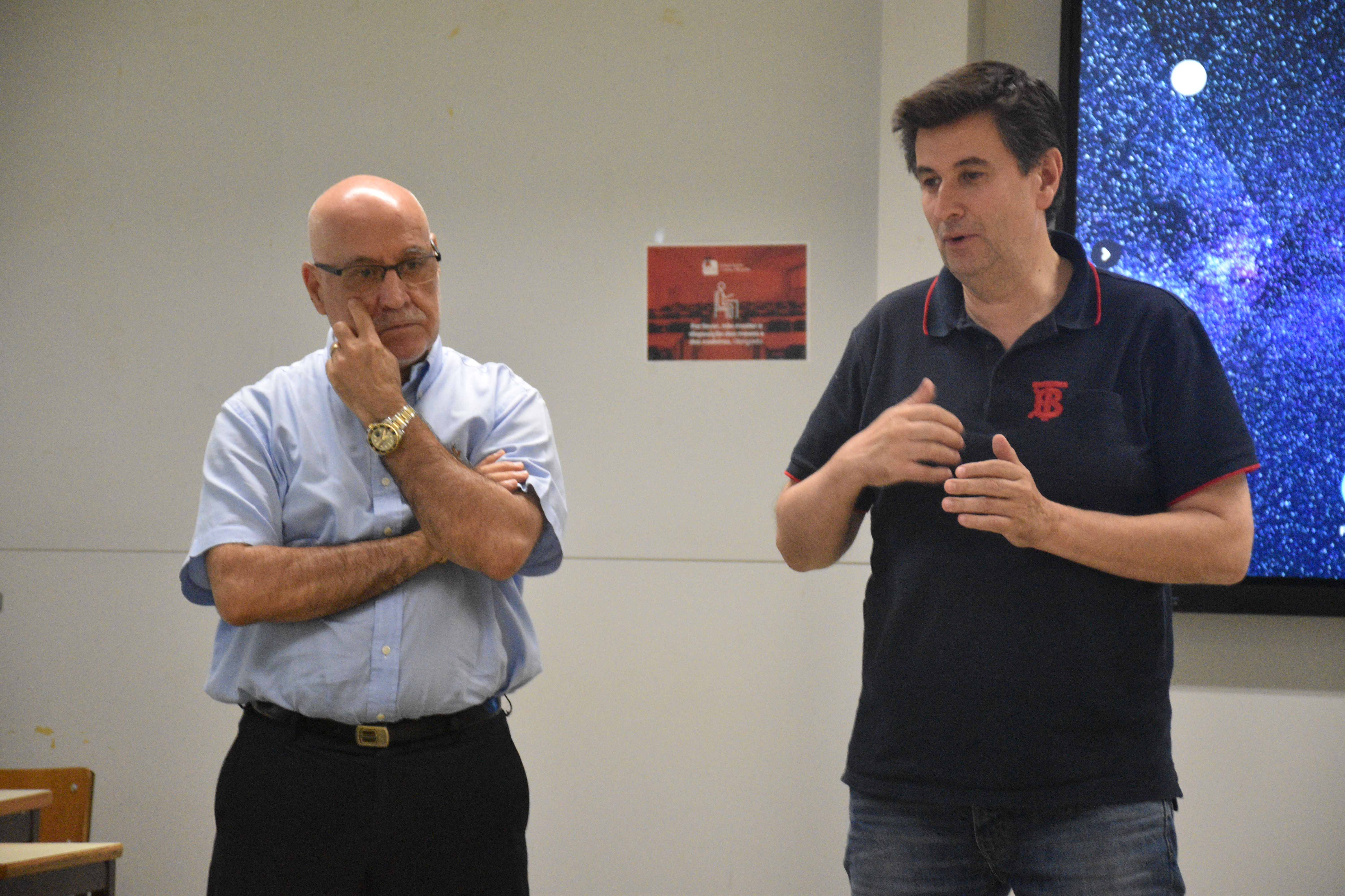 Professor Nelo Vingada dinamizou aula no ISCE