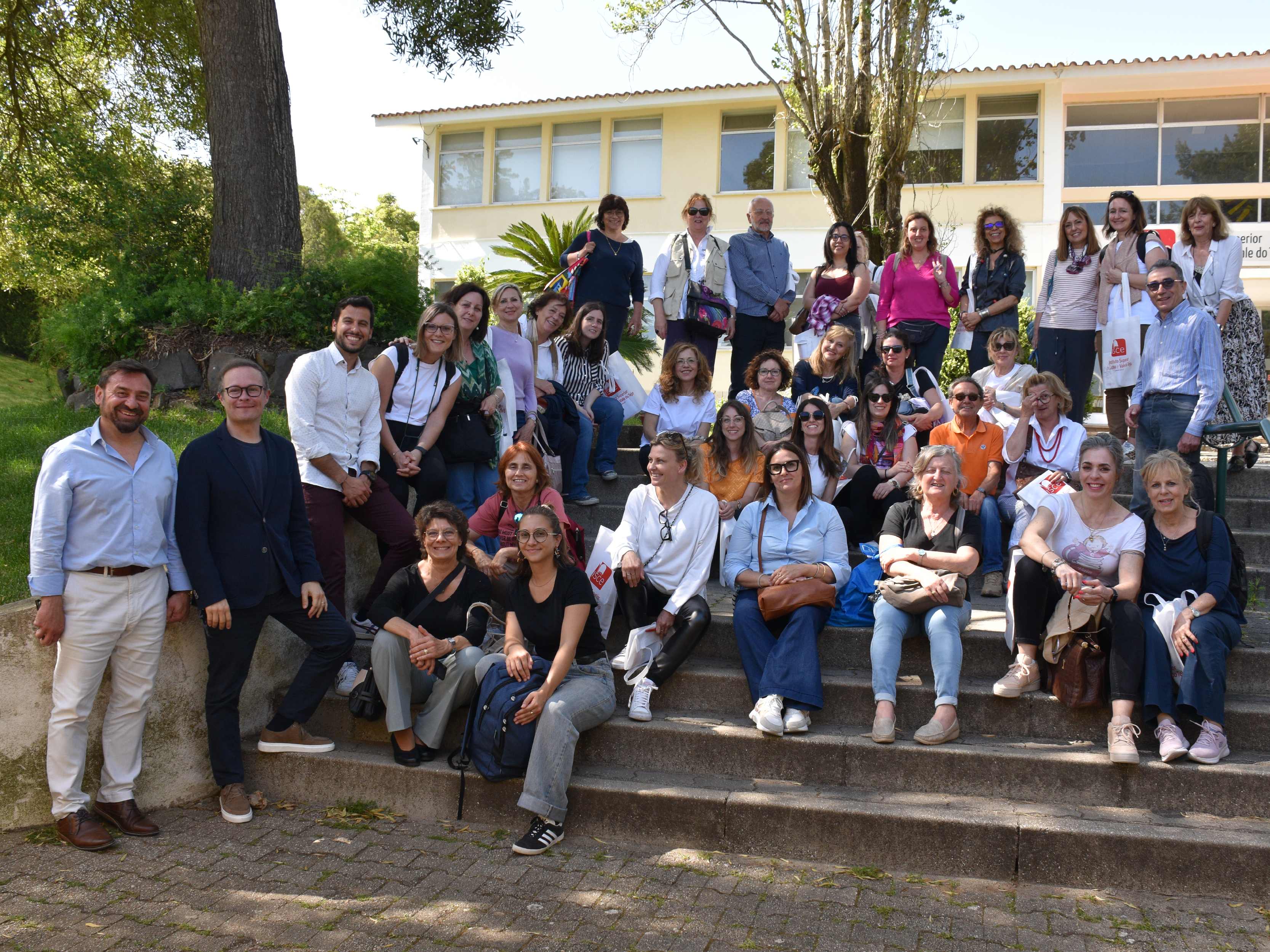 ISCE recebe visita de grupo de professores italianos