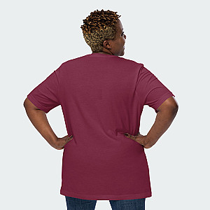 Maroon Short Sleeve Roundneck T-shirt