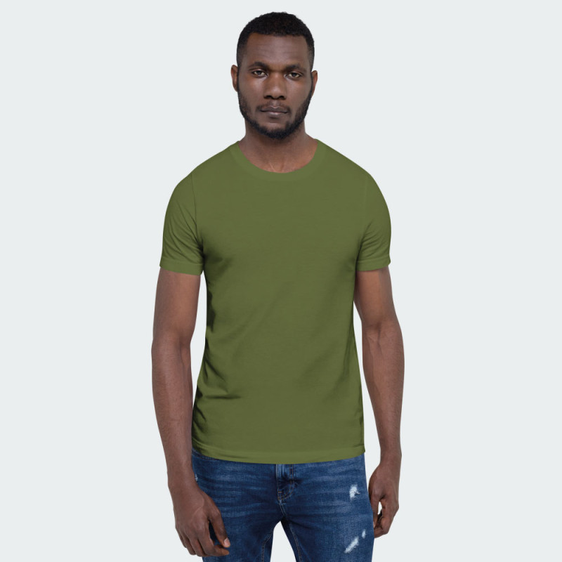 Jungle Green Short Sleeve Roundneck T-shirt