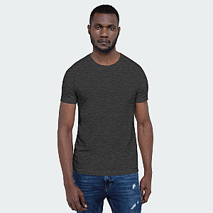 Dark Gray Short Sleeve Roundneck T-shirt