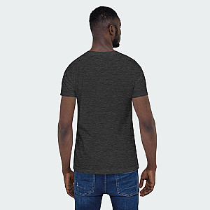 Dark Gray Short Sleeve Roundneck T-shirt