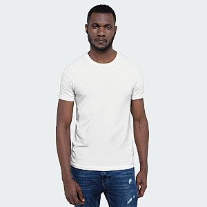 White Short Sleeve Roundneck T-shirt