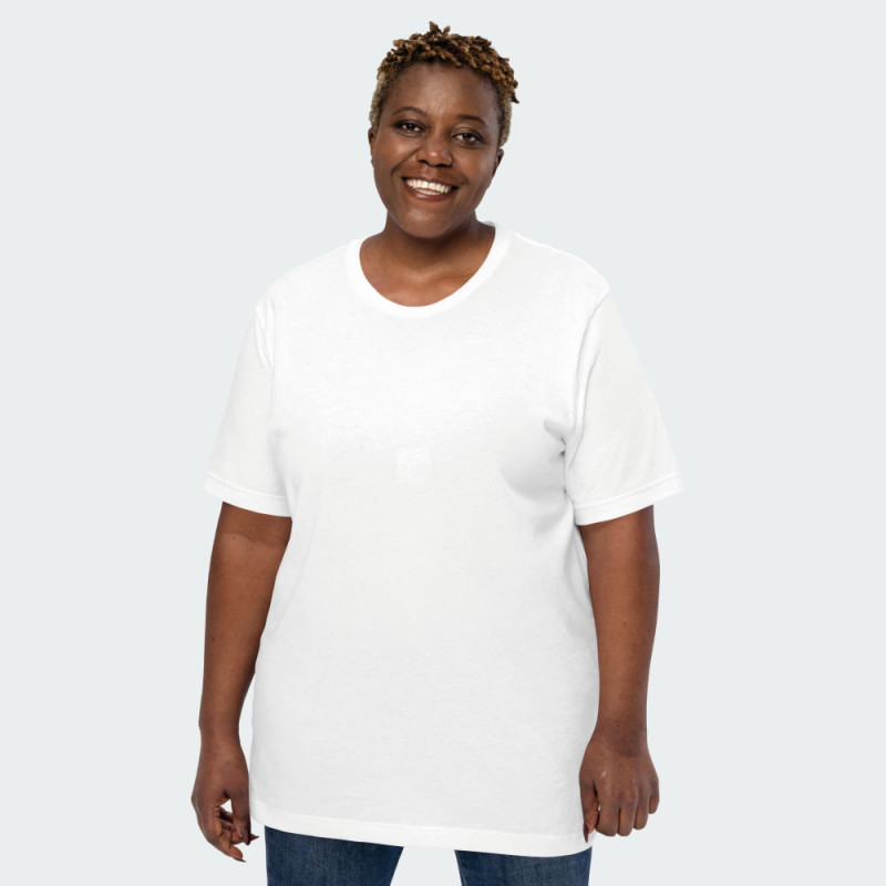 White Short Sleeve Roundneck T-shirt
