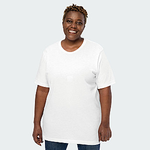 White Short Sleeve Roundneck T-shirt
