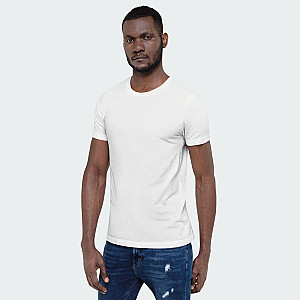 White Short Sleeve Roundneck T-shirt