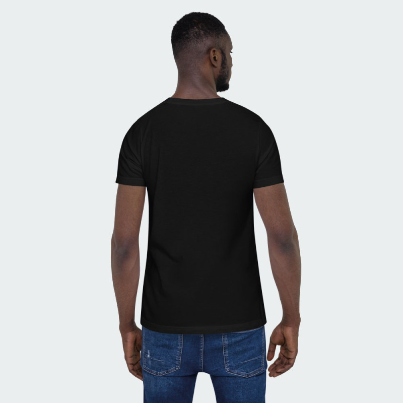 Black Short Sleeve Roundneck T-shirt