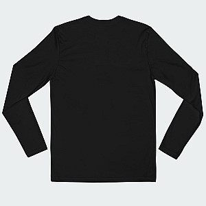 Black long sleeve roundneck t-shirt