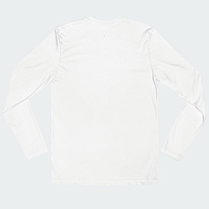White long sleeve roundneck t-shirt
