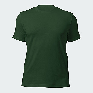 Forest Green Short Sleeve Roundneck T-shirt