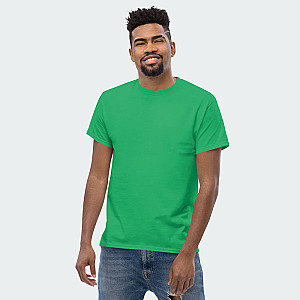Green Short Sleeve Roundneck T-shirt
