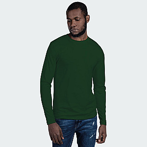 Forest Green long sleeve roundneck t-shirt