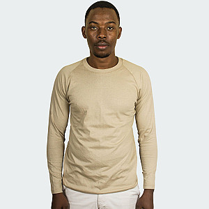 Beige Longsleeve Tshirt
