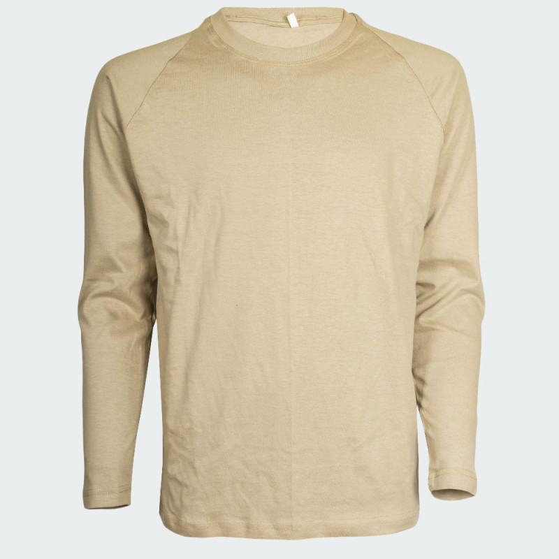 Beige Longsleeve Tshirt