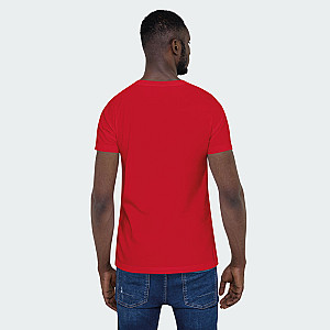 Red Short Sleeve Roundneck T-shirt