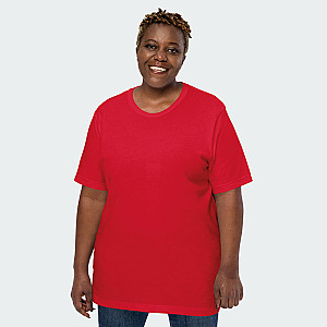 Red Short Sleeve Roundneck T-shirt