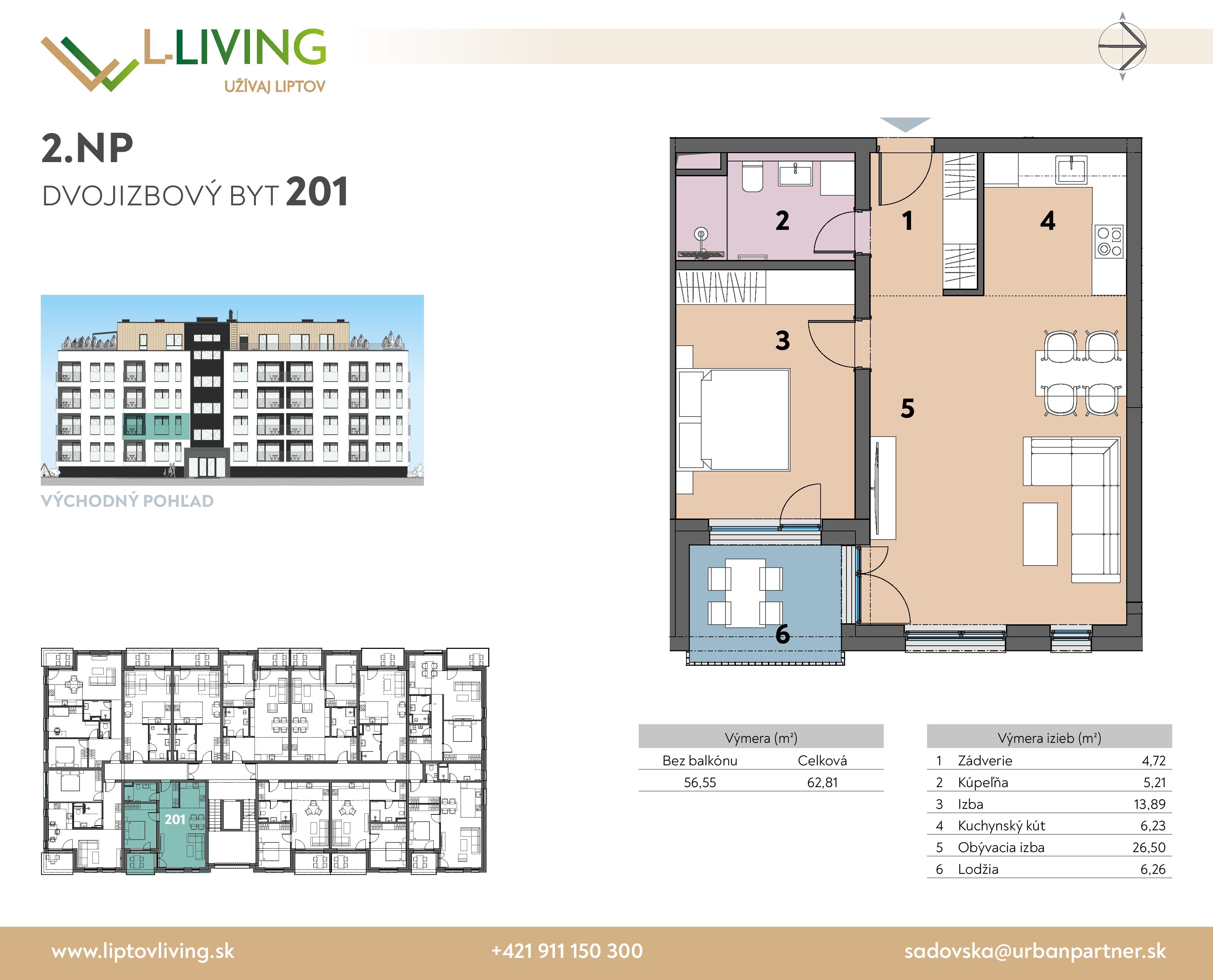 Liptov Living - 201 - Pôdorys