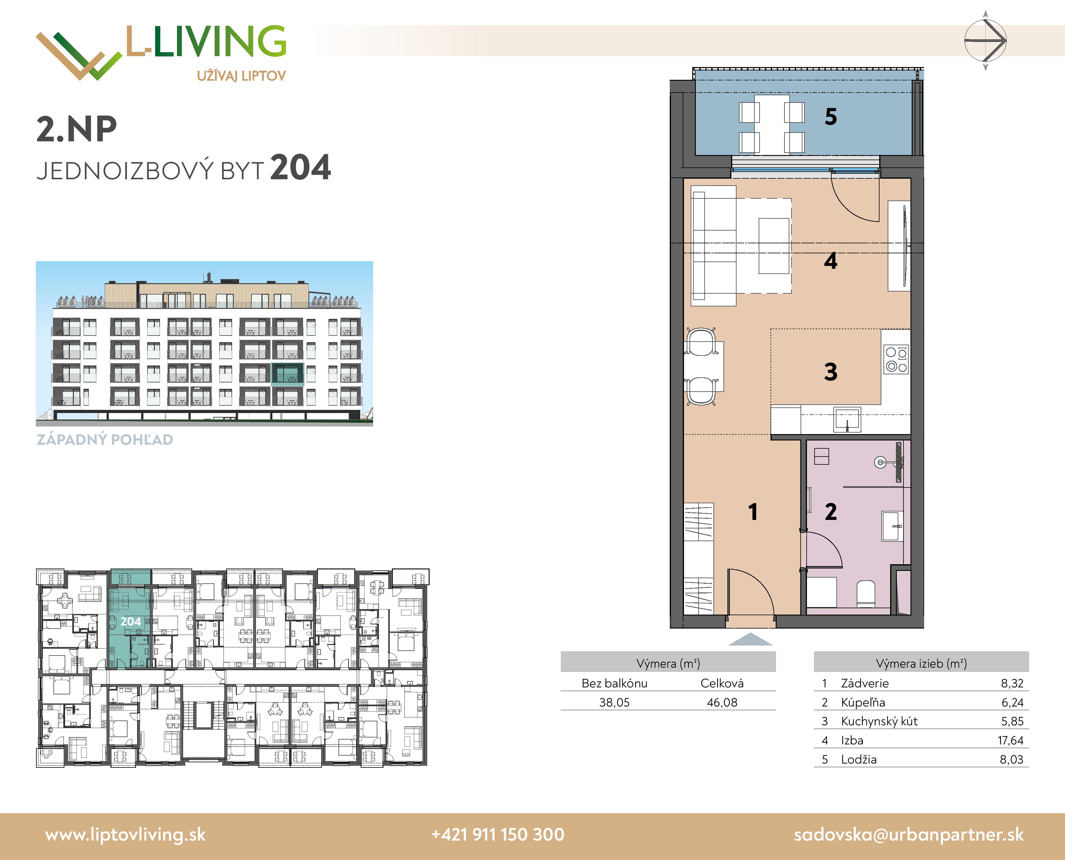 Liptov Living - 204 - Pôdorys