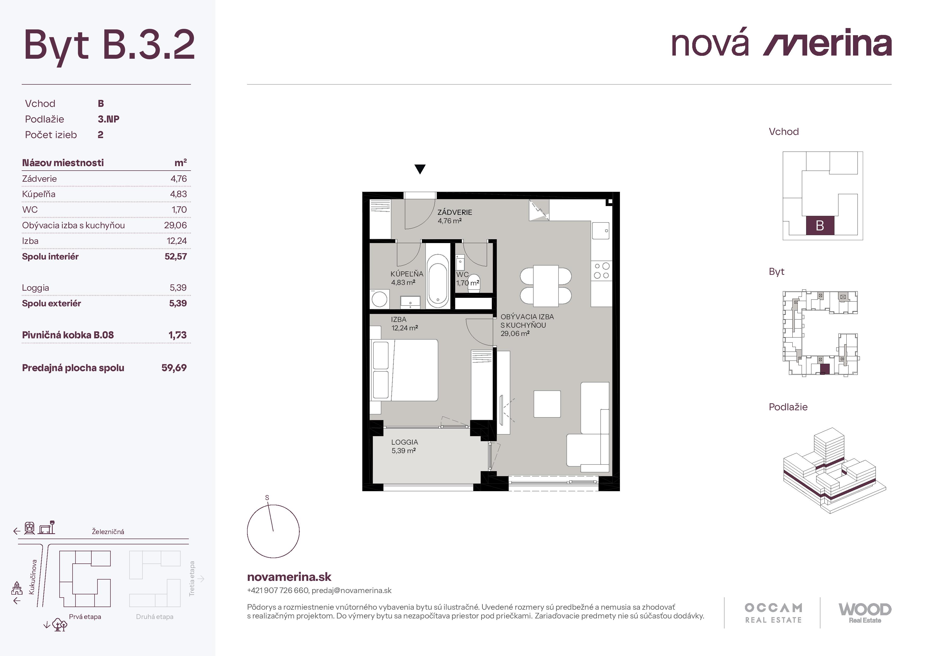 Nová Merina - B.3.2 - Pôdorys