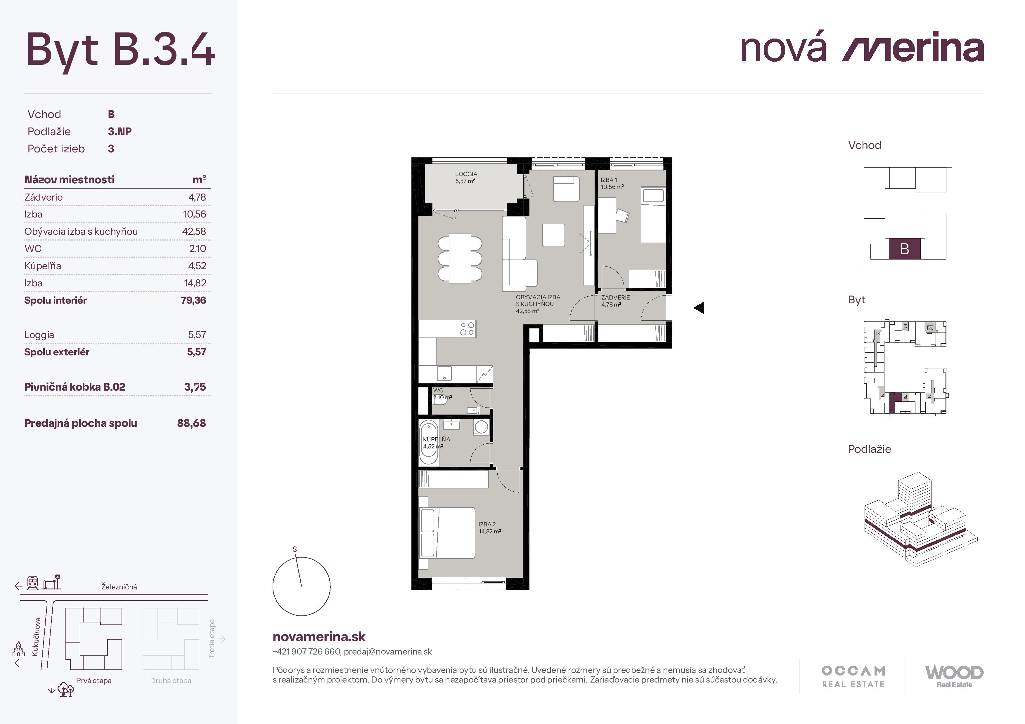 Nová Merina - B.3.4 - Pôdorys