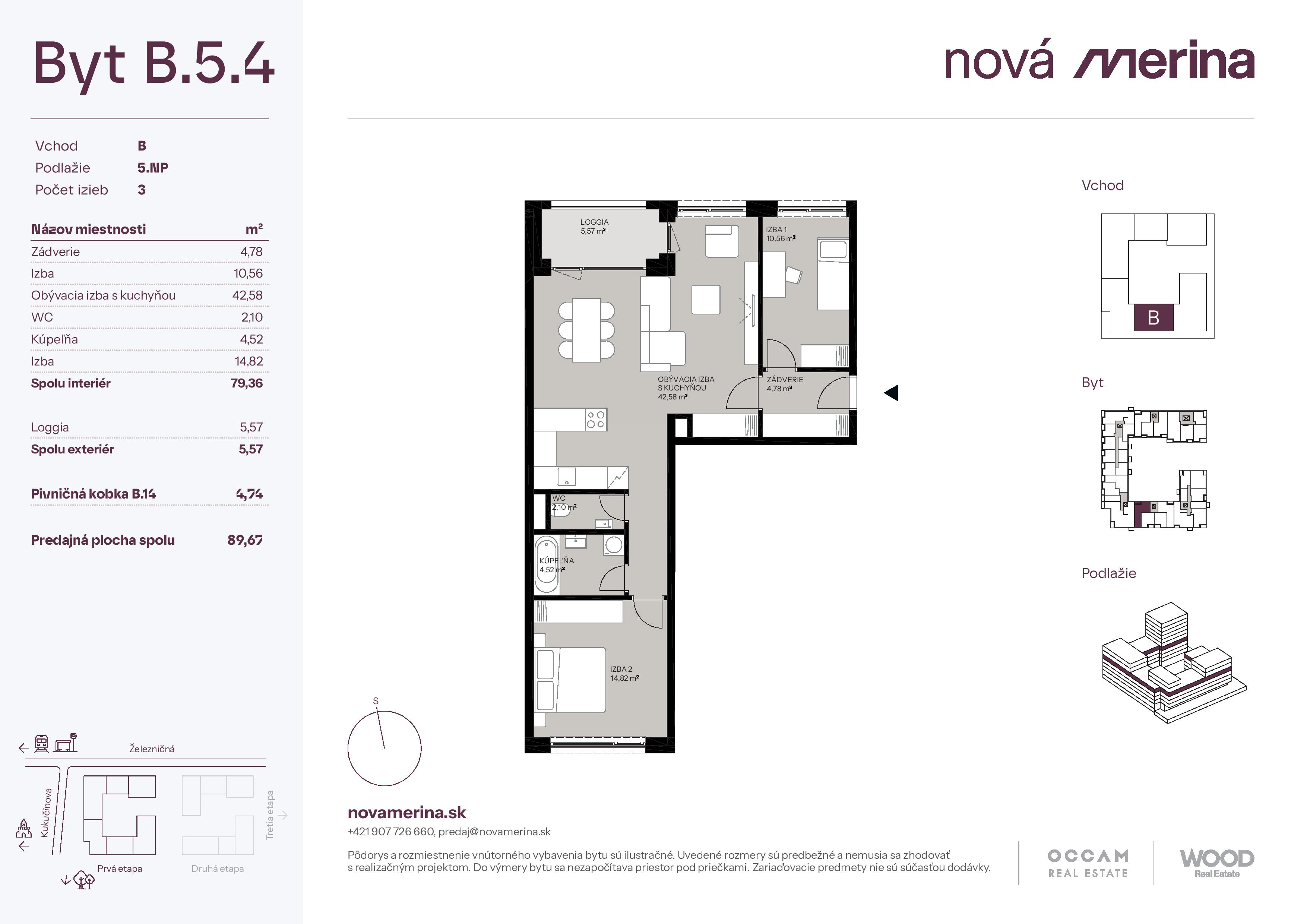 Nová Merina - B.5.4 - Pôdorys