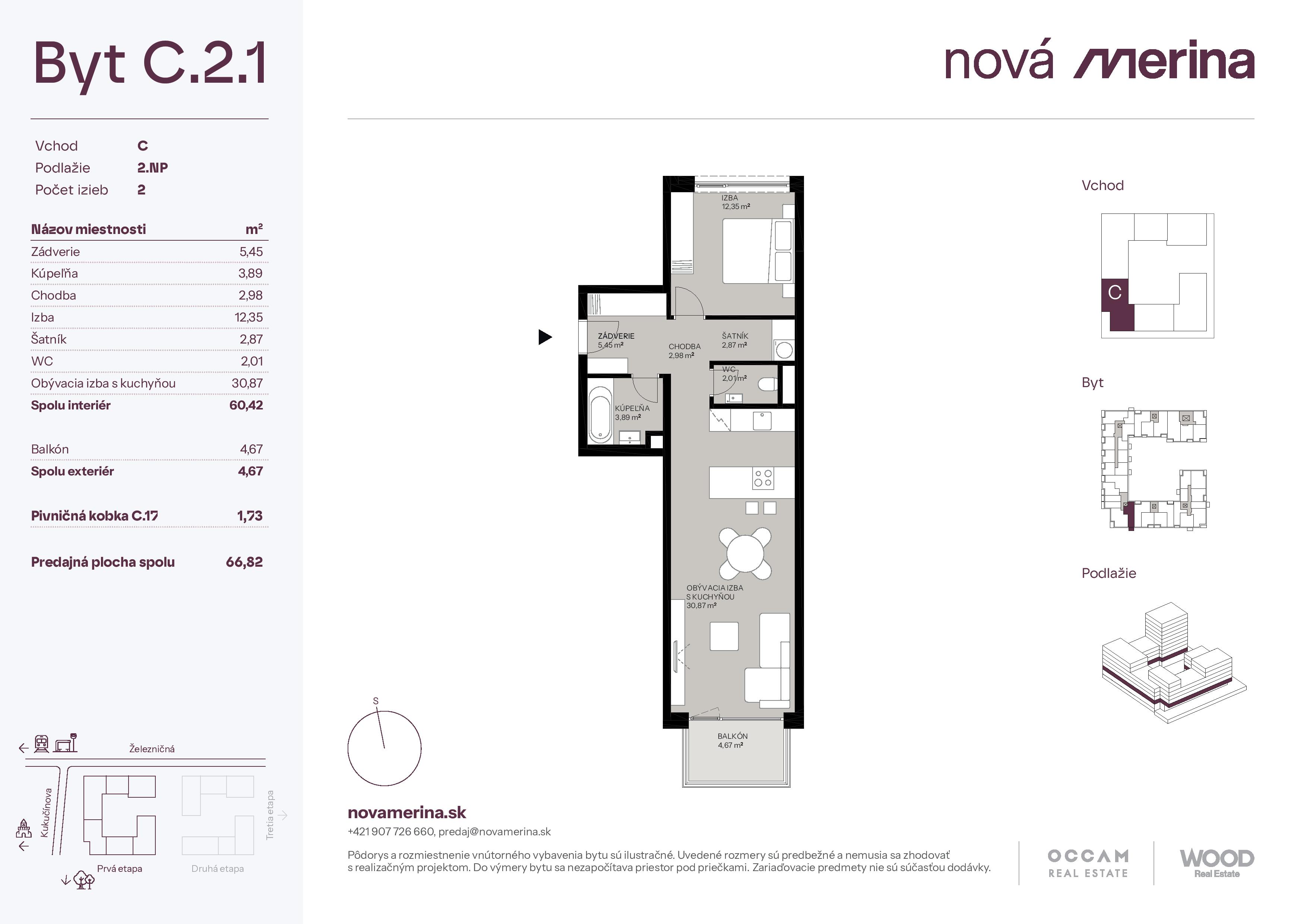 Nová Merina - C.2.1 - Pôdorys