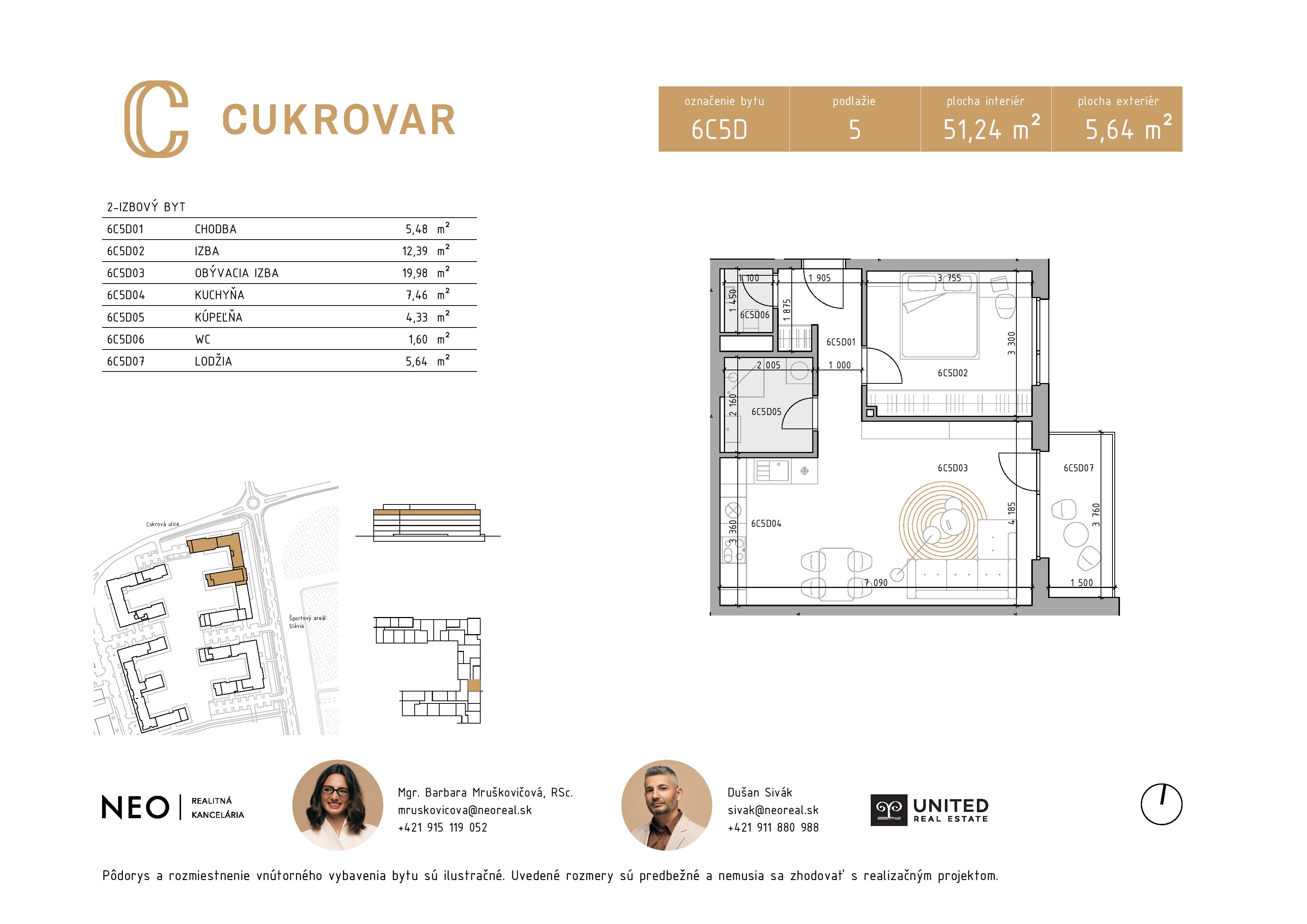 Cukrovar - 6C5D - Pôdorys