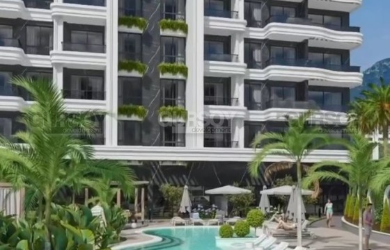 Проект на стадии карандаша в самом центре Алании от застройщика премиум класса, 67 м2-146 м2 в Турции - фото 2