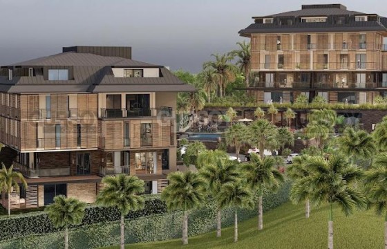 Стильный современный строящийся проект в Джикджилли, 94 м2-186 м2 в Турции - фото 2