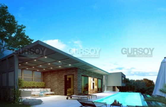 Роскошная вилла в Бекташе 4+1 с инфраструктурой и видом на море, 761 м2 в Турции - фото 12