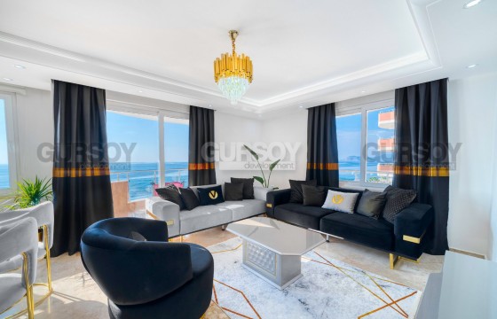 Роскошная квартира 2+1 с видом на море в Махмутларе, 120 кв.м. в Турции - фото 5